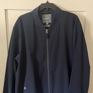 Navy Bonobos Bomber Jacket